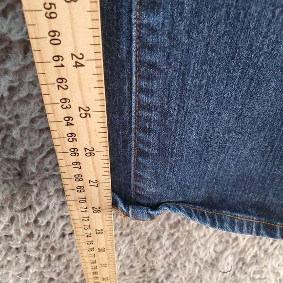 Aeropostale Jeans Mens 31x32 Blue Slim Straight Cotton Blend Stretch Denim - Picture 6 of 9